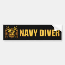 diver bumpersticker bumper stickers