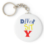 Diver Sit Y Keychain
