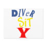 Diver Sit Y Postcard