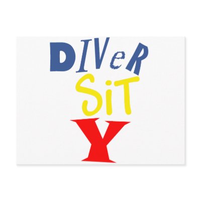 Diver Sit Y Postcard by diversityjustis