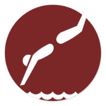 Diver Sticker