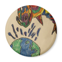 Diveristy means... fridge magnet