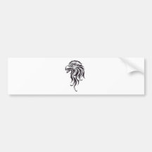 Diveros Tribal Bumper Sticker