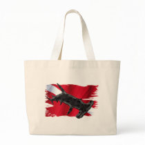 Divers Den Flag Collection Bags
