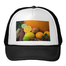 Divers fruits casquettes