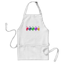 Diverse Frogs Aprons