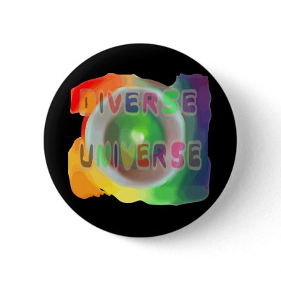 Diverse Universe Button by diversityjustis