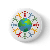Diverse World Pin
