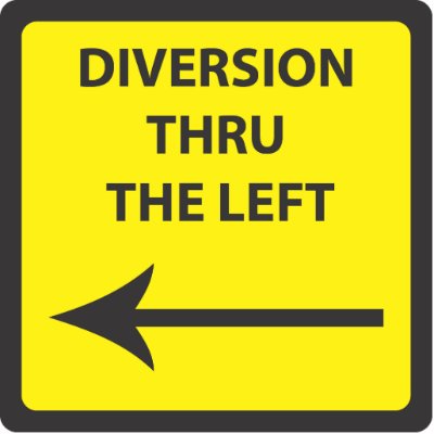DIVERSION THRU THE LEFT PHOTO CUT OUT by ab_photodesigner