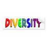 Diversity Bumper Sticker
