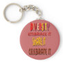Diversity: Embrace It Keychain