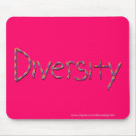 Diversity in Words Mousepad