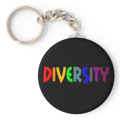 Diversity Keychain by diversityjustis