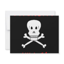 diversity kills skull and crossbones custom invite