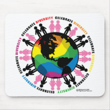 Diversity LGBT Mouse Pads