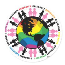 Diversity LGBT stickers