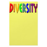 Diversity (Rainbow) Stationery