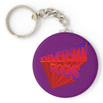 Diversity Rocks Keychain