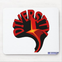 Diversity Swirling Star Mousepad