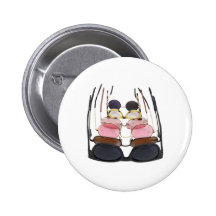 DiversityGlasses071009 Pinback Button