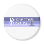 DiversityJustis Round Magnet