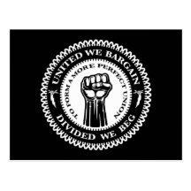 Divided We Beg Postcard