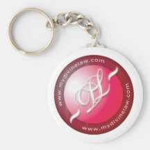 Divine Law Red Key Chain