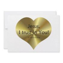 Divine Mercy - "Jesus I trust in You " Announcement