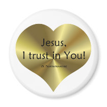 Divine Mercy: Jesus I trust in You Magnets