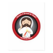 Divine Mercy of Jesus Post Cards