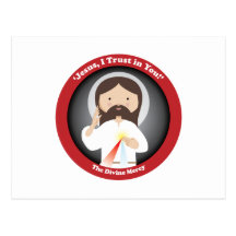 Divine Mercy of Jesus Post Cards