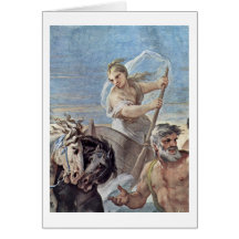 Divine Messenger Iris By Luca Giordano Greeting Card