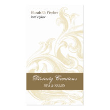 Divine Sconce Salon Appointment Business Card