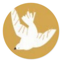 diving for gold dove stickers stickers