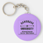 Division en aluminium d'arts d'université de Sawgr Porte-clé