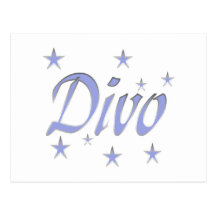 Divo Postcard