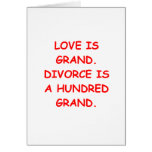 divorce cards