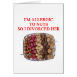 DIVORCE joke Card