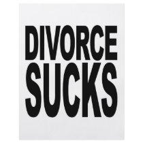 Divorce Sucks Personalized Flyer