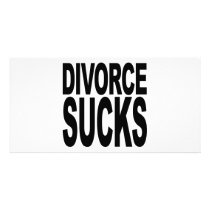 Divorce Sucks Photo Cards
