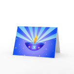 Diwali lamp - card