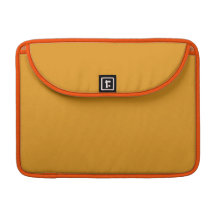 Dixie Orange Macbook Pro Flap Sleeve Sleeve For MacBooks