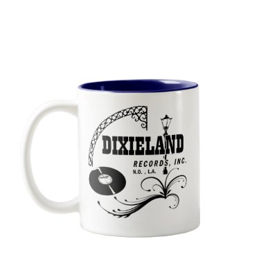 Dixieland Records Coffee Mugs by tshirtypoo