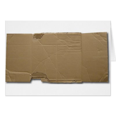 DIY cardboard sign by kyle59