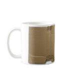 DIY cardboard sign Coffee Mugs