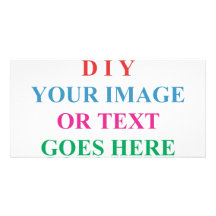 DIY CREATE YOUR OWN DESIGN CUSTOMIZED PHOTO CARD