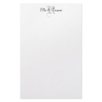 DIY Custom Monogram Stationary Custom Stationery
