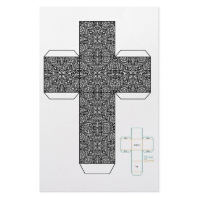 DIY- Doodle Design Box Template Stationery Paper by karanta