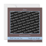 DIY - Dreams come true Birth Announcement