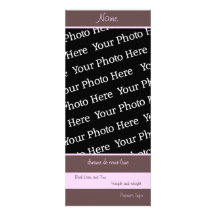 DIY - Dreams come true Tall Birth Announcement